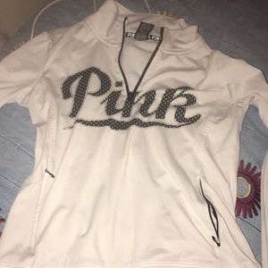 White Pink Ultimate Quarter ZIP